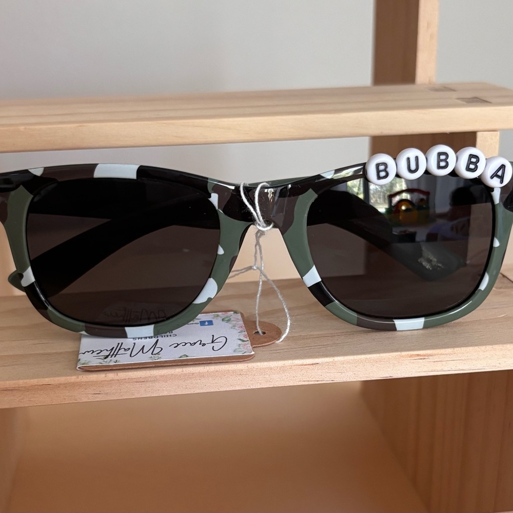 Bubba beaded camouflage boys glasses